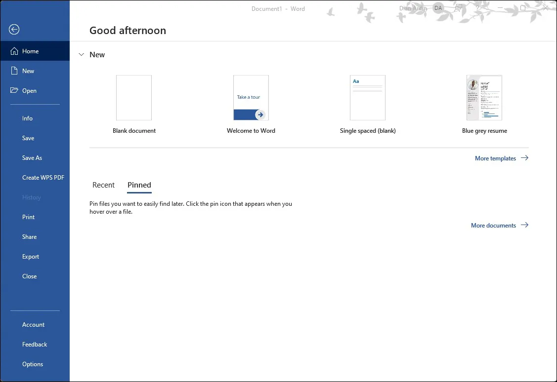 1 Fungsi File Microsoft Word