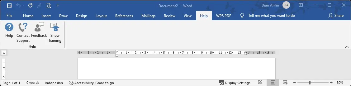 11 Fungsi Help Microsoft Word